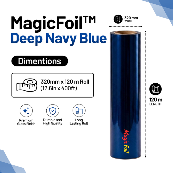 MagicFoil Pro – 2-Step Heat Transfer Foil Roll, 320 mm x 120 m