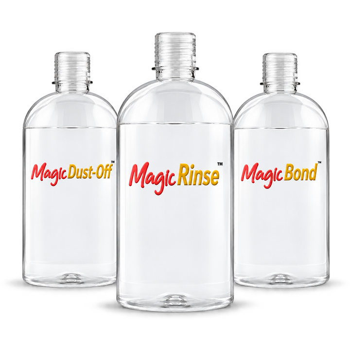 MagicLine™ Finishing Solutions Refill Pack – MagicBond™, MagicDust-Off™ &amp; MagicRinse™