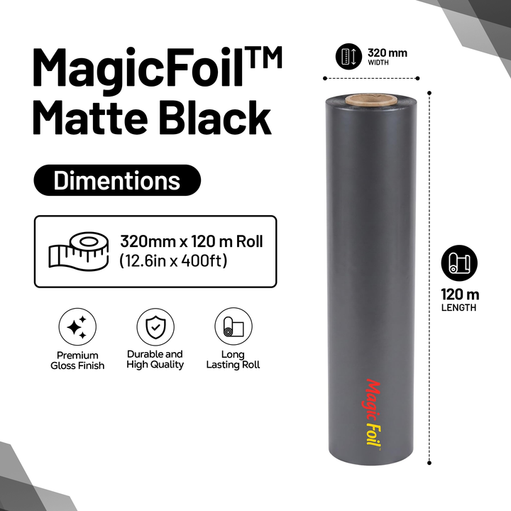 MagicFoil Pro – 2-Step Heat Transfer Foil Roll, 320 mm x 120 m