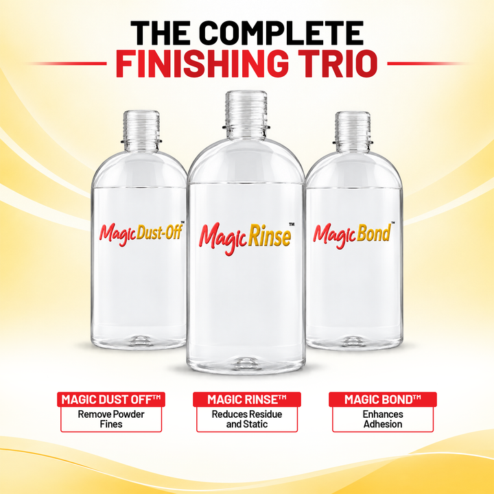 MagicLine™ Finishing Solutions Refill Pack – MagicBond™, MagicDust-Off™ &amp; MagicRinse™