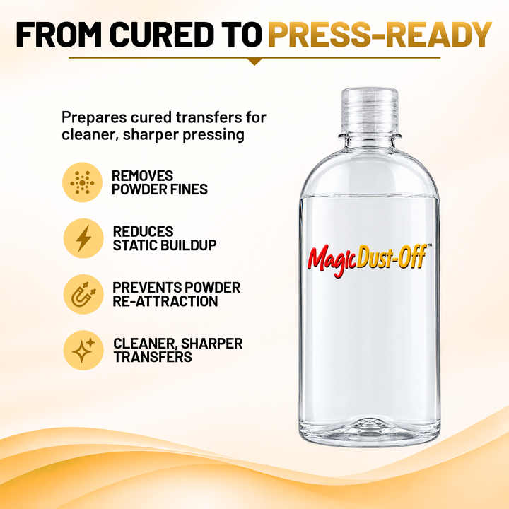 MagicDust-Off Anti-Static Fine Powder Remover for DTF &amp; MagicInk Transfers