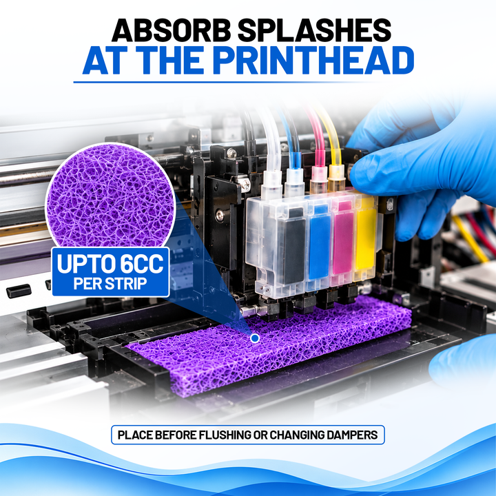DTFBASICS Waterproof Silicone Printhead Sealing &amp; Spill Protection Kit for Epson Printheads