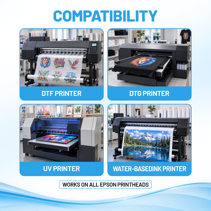 DTFBASICS Waterproof Silicone Printhead Sealing &amp; Spill Protection Kit for Epson Printheads