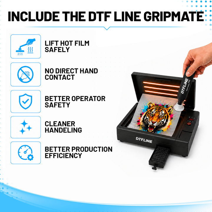 DTFLINE™  Heat Station V3 Tabletop DTF Powder Curing Oven with Built-In Purifier