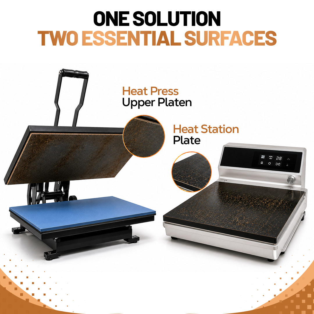 DTGPRO Platinum Rescue Solution Heat Press Platen Cleaner, Refill Solution &amp; Complete Kit