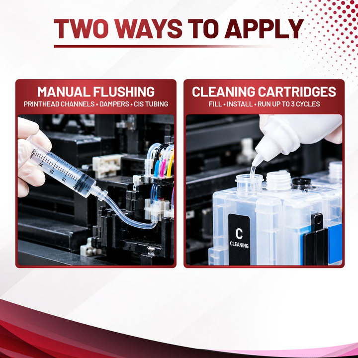 DTGPRO XTREME Cleaning Solution for Printhead Clogs &amp; Ink Tubing Flushing