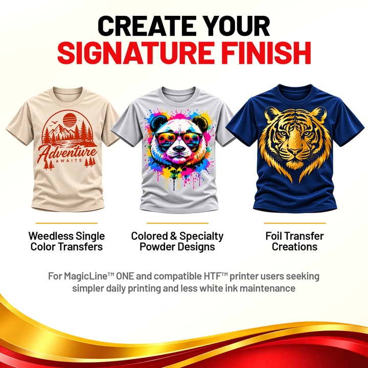 MagicInk HTF™ Refillable Cartridges for MagicLine™ ONE &amp; Compatible HTF™ Printers