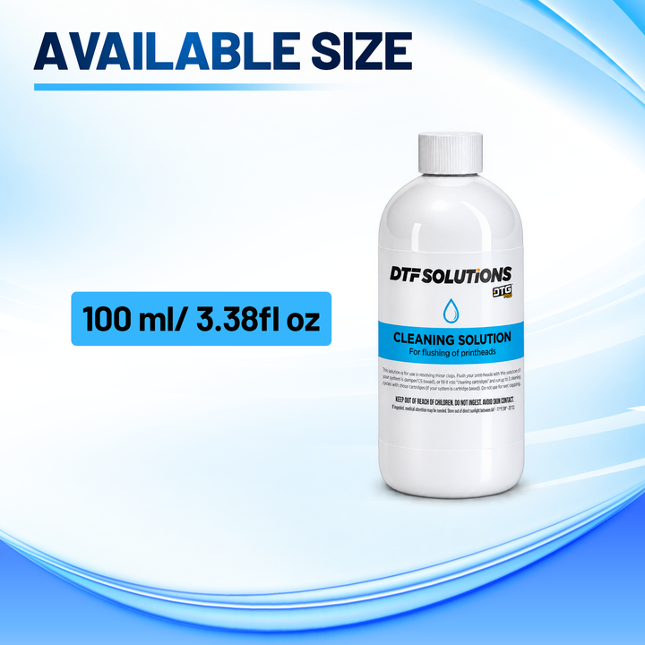 DTGPRO Cleaning Solution for DTF &amp; DTG Printhead Cleaning