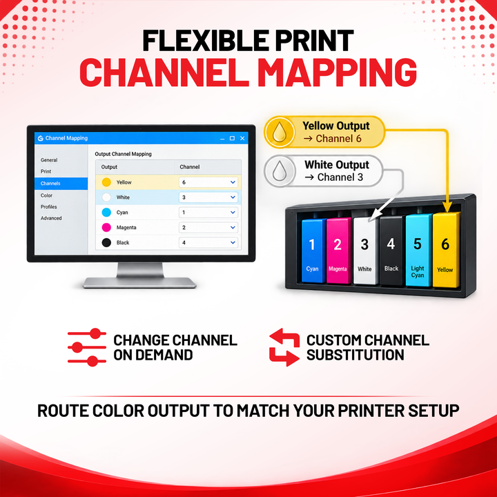 ACRORIP V11.5 RIP Software for Desktop DTF and Wide DTF Printers