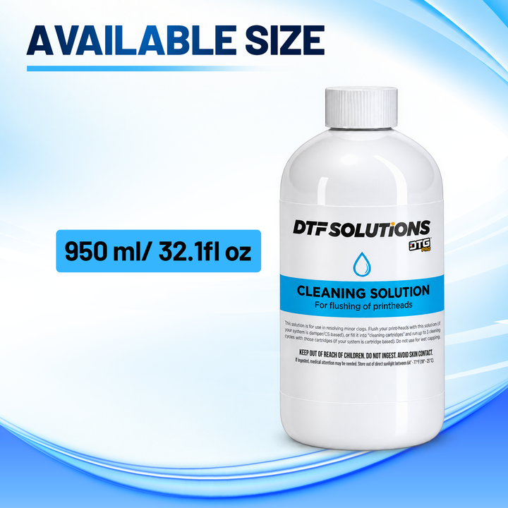 DTGPRO Cleaning Solution for DTF &amp; DTG Printhead Cleaning