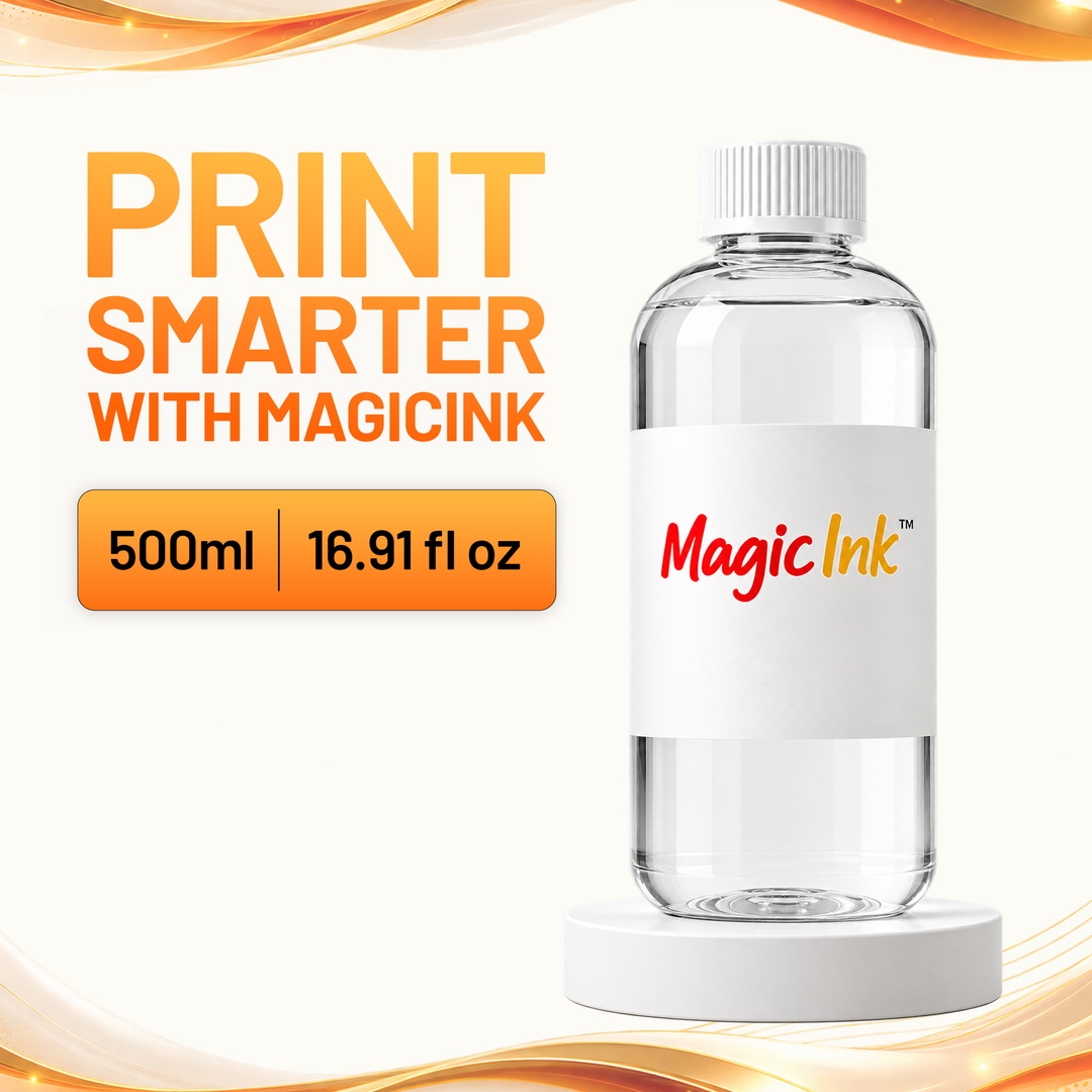 MagicInk™ Clog-Free HTF Ink for Canon Printers | DTF, HTF &amp; Textile Printing Ink