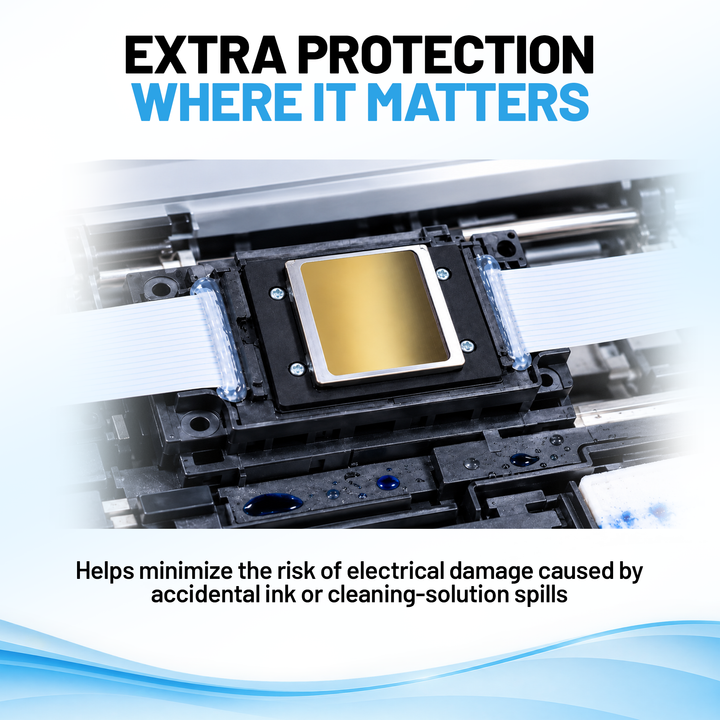DTFBASICS Waterproof Silicone Printhead Sealing &amp; Spill Protection Kit for Epson Printheads