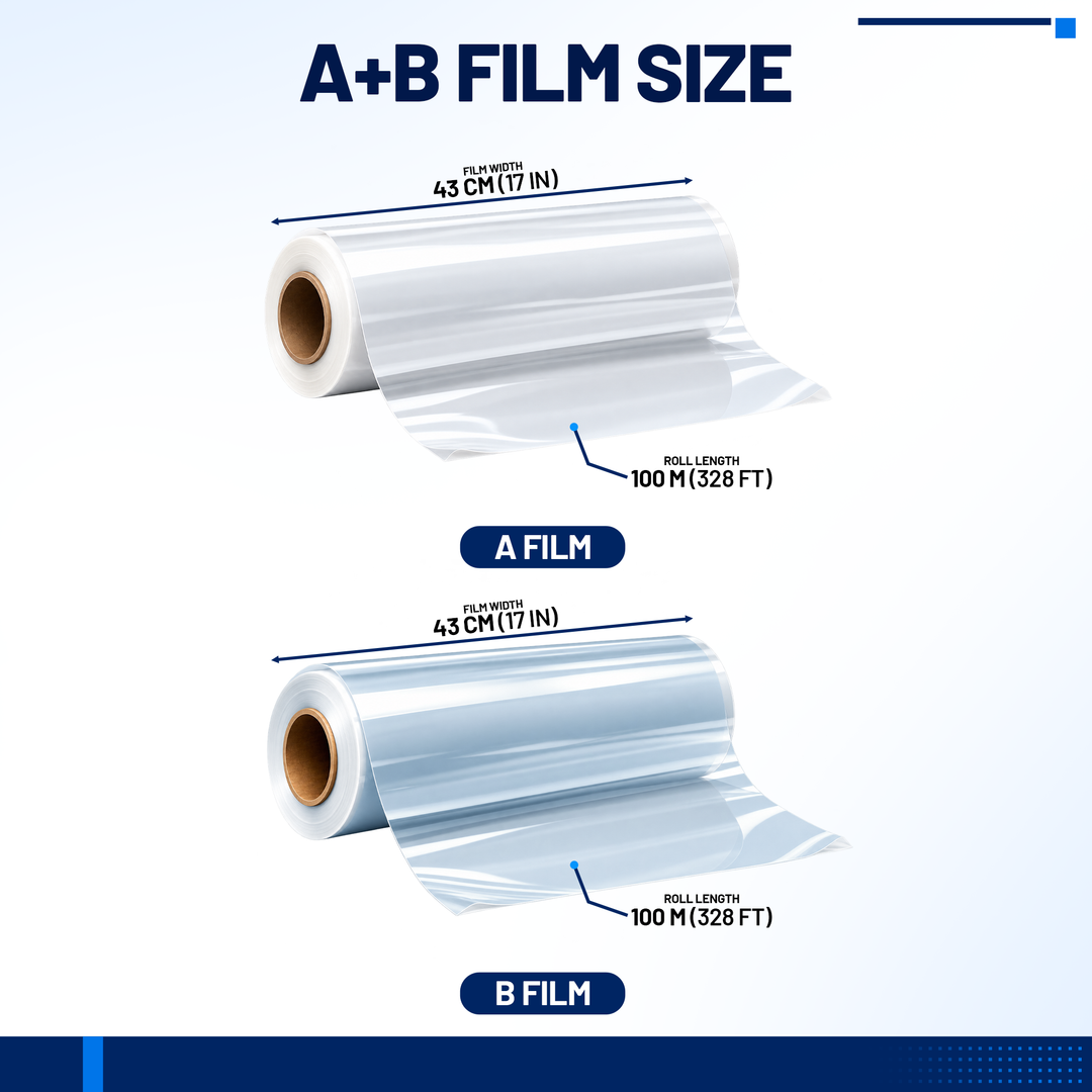 UVDTF Genesis Film for Roll Printers, Professional UV DTF Printable Transfer Film for Hard Surface Stickers, Glass, Acrylic, Metal, Plastic &amp; More