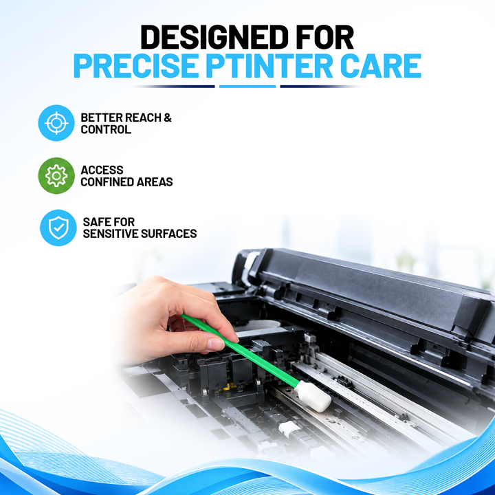 DTF Printhead Cleaning &amp; Maintenance Kit – 5 Solutions, 120ml Each + Swabs &amp; Syringes
