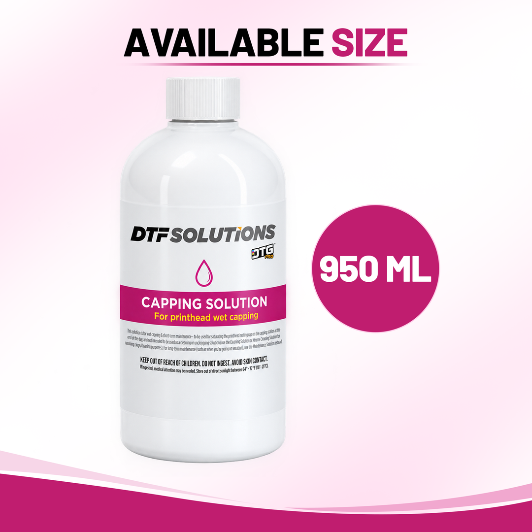 DTGPRO Capping Solution for DTF &amp; DTG Printhead Wet Capping
