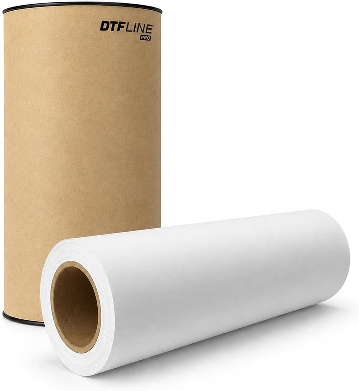 DTFLINE™  Premium Matte DTF Transfer Film Rolls – Warm Peel PET Film for DTF Printers