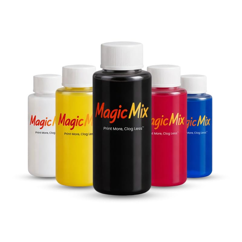 MAGICMIX™ Ink Stabilizer for DTF &amp; DTG Ink, 60 mL &amp; 500 mL