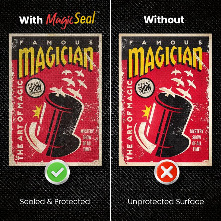 MagicSeal™ Reusable Post-Press Finishing Sheet for DTF, HTV, DTG and Transfer Prints, Improves Softness, Breathability and Wash Durability