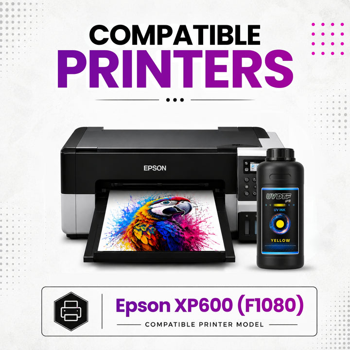 DTFLine™ QUANTUM UV / UVDTF Ink – Premium UV Printer Ink for Epson-Based Printheads