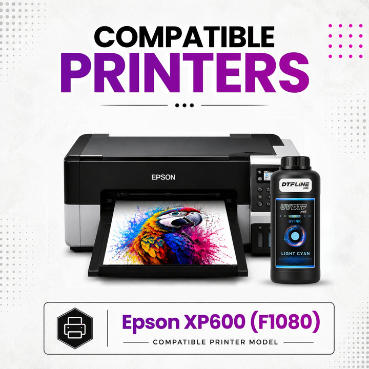 DTFLine™ QUANTUM UV / UVDTF Ink – Premium UV Printer Ink for Epson-Based Printheads
