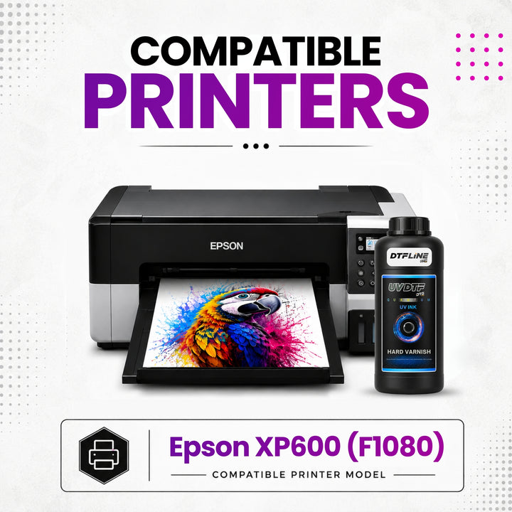 DTFLine™ QUANTUM UV / UVDTF Ink – Premium UV Printer Ink for Epson-Based Printheads
