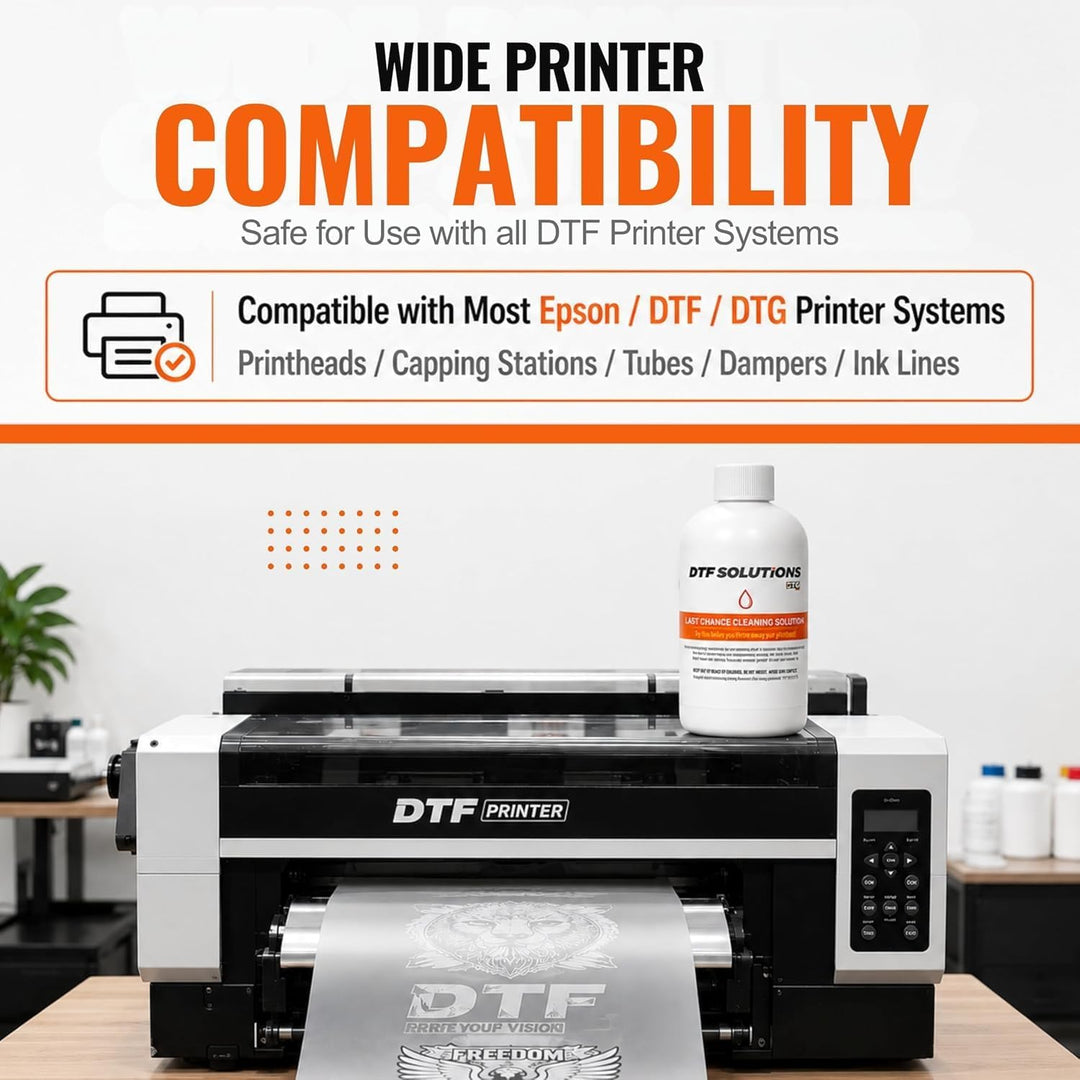 DTGPRO LAST CHANCE™ Printhead Cleaning Solution for Extreme Printer Clogs