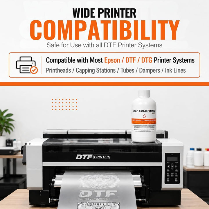 DTGPRO LAST CHANCE™ Printhead Cleaning Solution for Extreme Printer Clogs