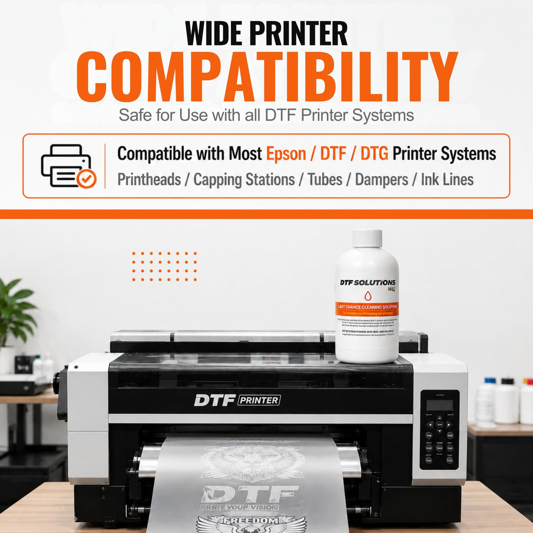 DTGPRO LAST CHANCE™ Printhead Cleaning Solution for Extreme Printer Clogs