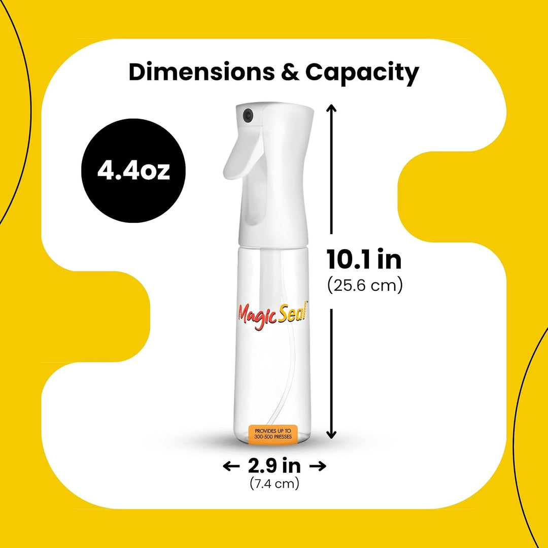 MagicSeal Fine Mist Spray Bottle – 150ml Refillable Continuous Spray Bottle for DTF Printing &amp; MagicSeal Solution