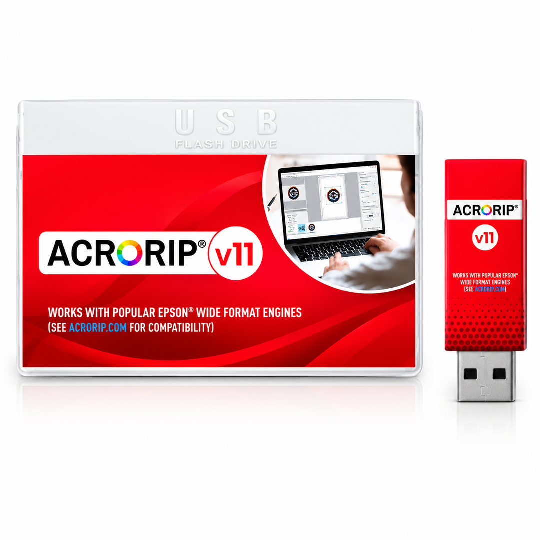ACRORIP V11.5 RIP Software — Desktop DTF &amp; Wide DTF