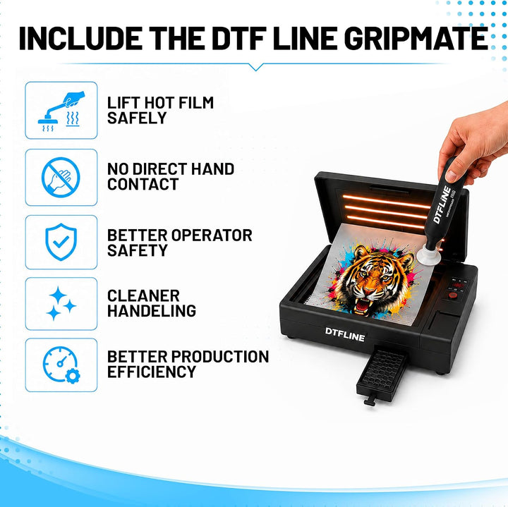 DTFLINE™  Heat Station V3 Tabletop DTF Powder Curing Oven with Built-In Purifier