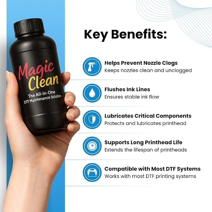MagicClean™ All-in-One DTF Printer Maintenance &amp; Printhead Care System
