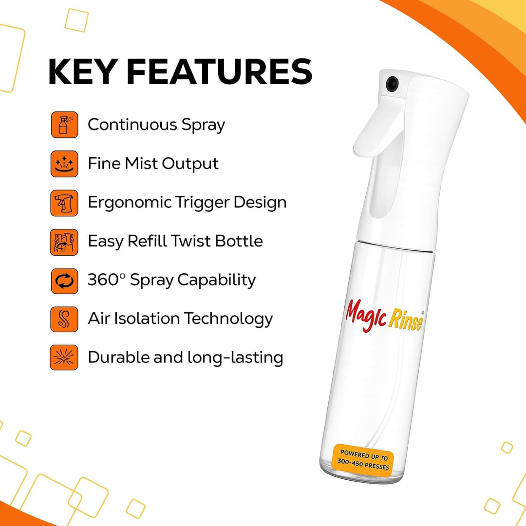 MagicRinse™ DTF Finishing Spray – Water-Based Transfer Finishing Solution for Cleaner, Static-Free Transfer Preparation
