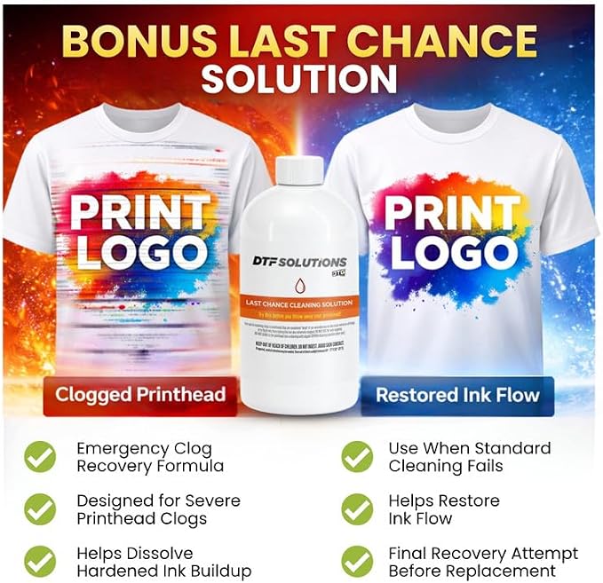 MagicClean™ All-in-One DTF Printer Maintenance &amp; Printhead Care System