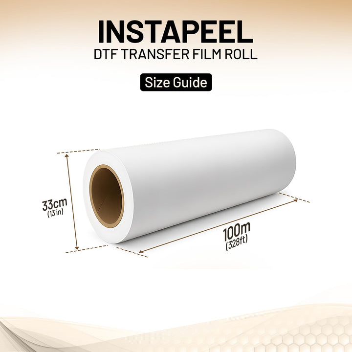 DTFLINE™  Premium Matte DTF Transfer Film Rolls – Warm Peel PET Film for DTF Printers