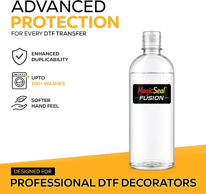 MagicSeal Fusion™ DTF Finishing Solution Refill – Advanced Wash &amp; Wear Protection