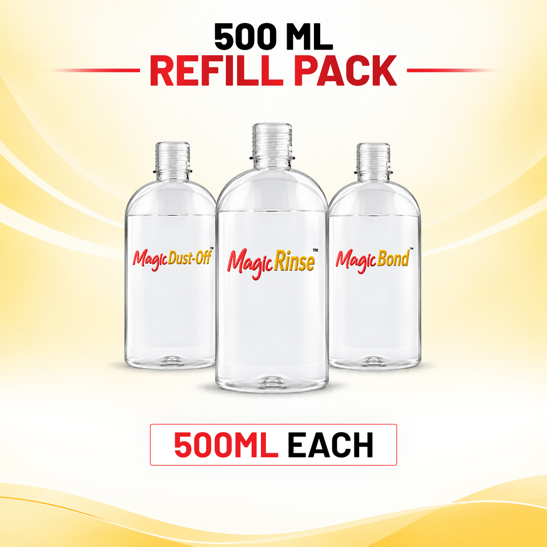 MagicLine™ Finishing Solutions Refill Pack – MagicBond™, MagicDust-Off™ &amp; MagicRinse™
