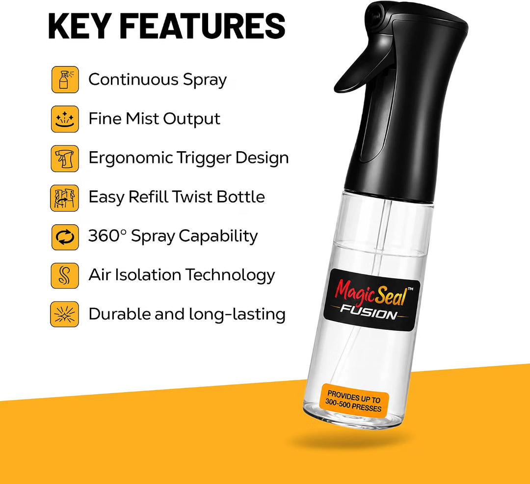 MagicSeal™ Fusion Sample Kit – 100ml Trial Size with Mister Spray Bottle &amp; Teflon Sheet