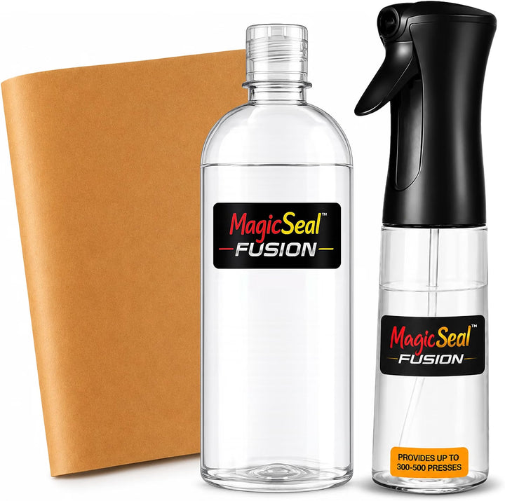 MagicSeal™ Fusion Sample Kit – 100ml Trial Size with Mister Spray Bottle &amp; Teflon Sheet