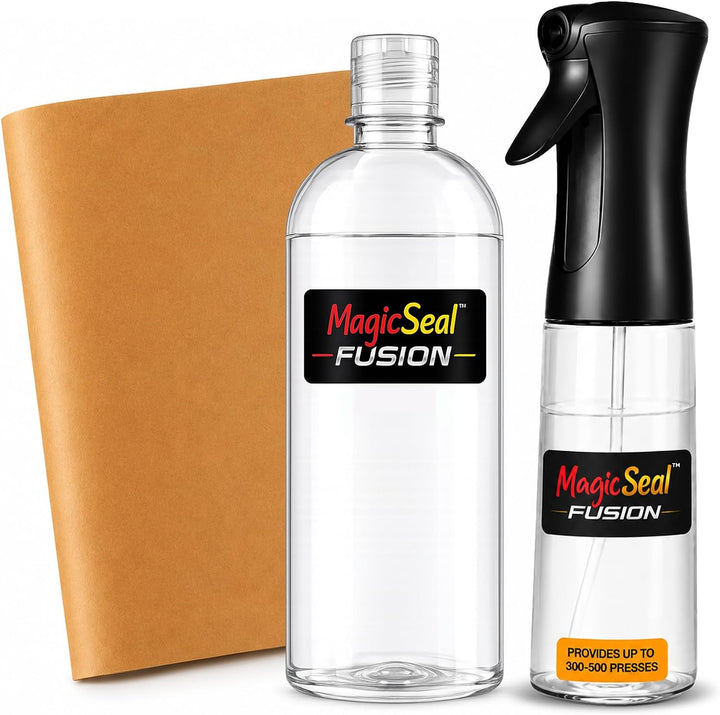 MagicSeal Fusion™ 500ml DTF Finishing Starter Kit with Misting Spray Bottle and Protective Teflon Sheet