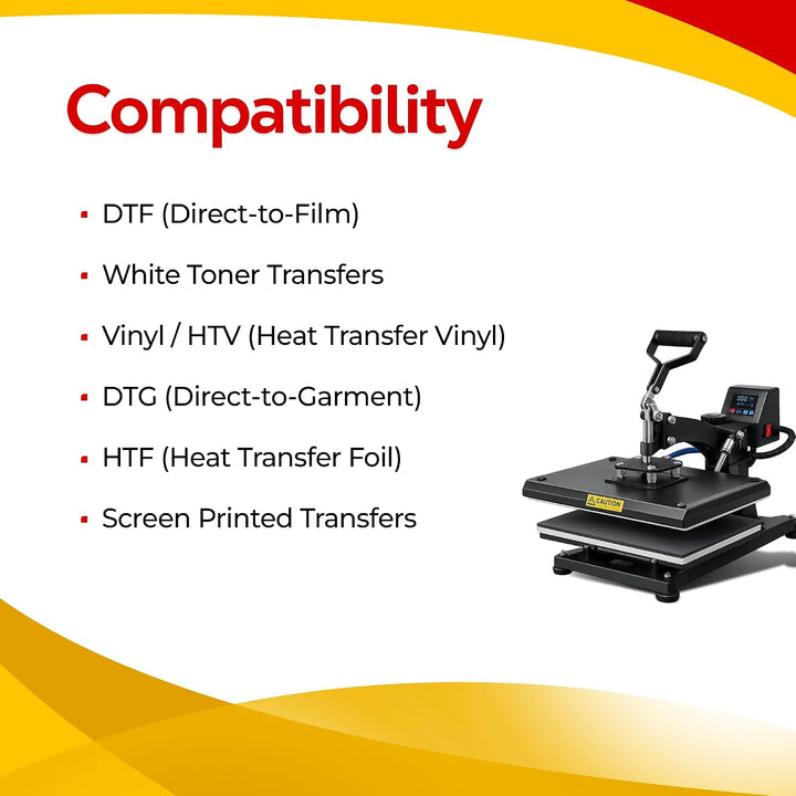 MagicSeal Pro™ Reusable Transfer Finishing Sheet for DTF, HTV, DTG &amp; Heat-Applied Transfers