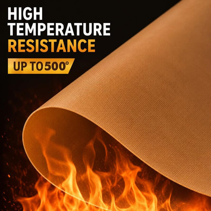 PTFE Teflon Heat Press Sheets, Reusable Non-Stick Heat Resistant Transfer Protection Sheets