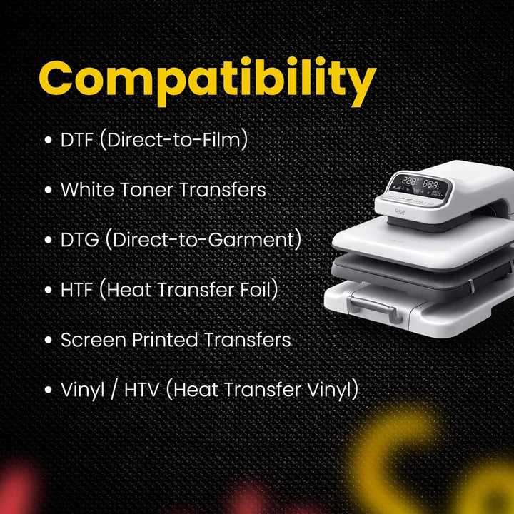 MagicSeal™ Reusable Post-Press Finishing Sheet for DTF, HTV, DTG and Transfer Prints, Improves Softness, Breathability and Wash Durability