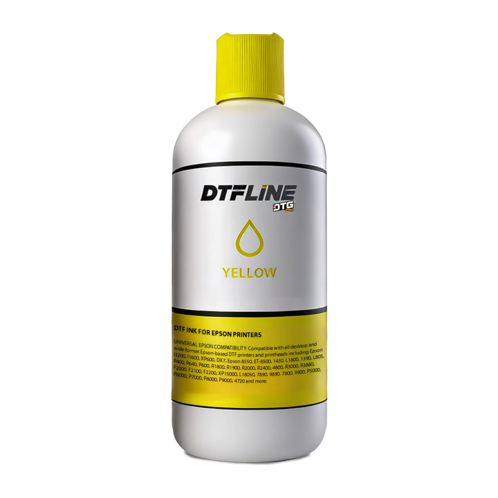 DTFLINE™ Premium Epson DTF Ink 190ML for ET-8550, L1800, XP15000, I3200 &amp; More | Vibrant Color &amp; Wash Durable