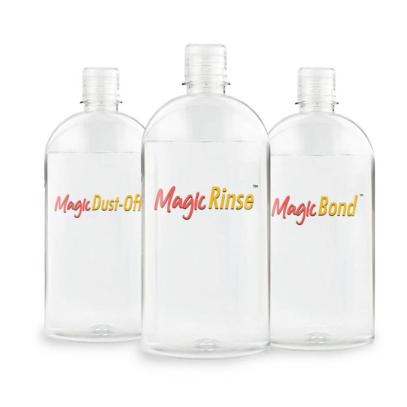 MagicLine™ Finishing Solutions Refill Pack – MagicBond™, MagicDust-Off™ &amp; MagicRinse™